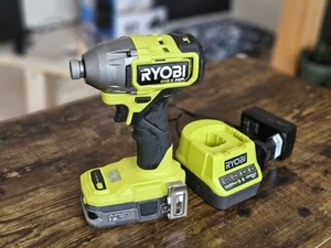 Ryobi Brushless Impact Drive RID18X and charger with 1.5AH battery - Picture 1 of 6