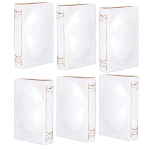 Caja de almacenamiento 6 piezas adorno bíblico collar contenedor niña baratija cajas pequeñas - Imagen 1 de 12