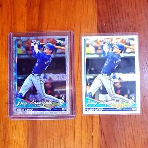 2024 Topps Archives #280 Joey Loperfido Endcap SP Foilboard Base Pair Blue Jays - Picture 1 of 2