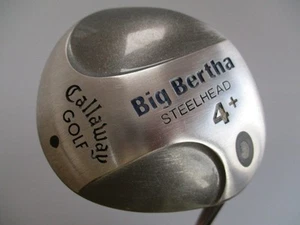 Callaway BIG BERTHA Steelhead Fairway Wood 4+W SUPER JV200 (S) #847 Golf Clubs - Picture 1 of 6