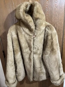 Pamela McCoy Collezioni 1x Cappotto Pelliccia Ecopelliccia zibellino - Foto 1 di 13