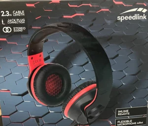 Speedlink HADOW Stereo Gaming Headset Gamer Kopfhörer Boom Mikrofon PC Notebook - Bild 1 von 1