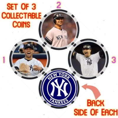 NICK SWISHER - LEGENDARIO JUGADOR DE BÉISBOL DE LOS Yankees - juego de monedas coleccionables Foto 1 de 2