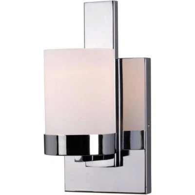 Aplique de pared cromado Kenroy Lighting 93221CH Eastlake 1 luz 5 pulgadas Foto 1 de 2