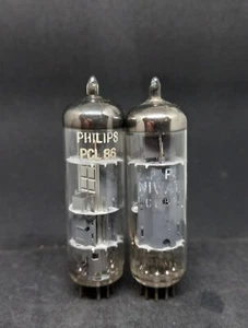 2 x PCL86 PHILIPS MINIWATT TUBE &19 - Picture 1 of 3