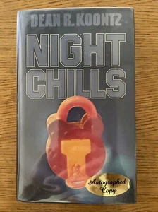 Night Chills - Dean R. Koontz 1977 **First UK Trade Hardcover Edition** SIGNED - Imagen 1 de 12