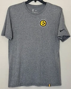 Pittsburgh Steelers Nike T-Shirt Uomo Taglia Large Grigio Maglietta Adulto Grigio - Foto 1 di 7