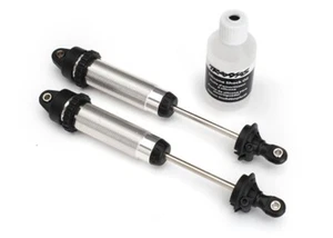 TRAXXAS UDR 8460 Stoßdämpfer, GTR, 139mm, silber Aluminium hinten, neu in Verpackung - Bild 1 von 1