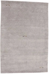 Handmade Gabbeh Rug Tribal Pictorial Contemporary Carpet Kids' Room Decor 5X8 ft - Picture 1 of 14