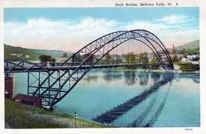 Postal Arch Bridge Bellows Falls Vermont - Imagen 1 de 2