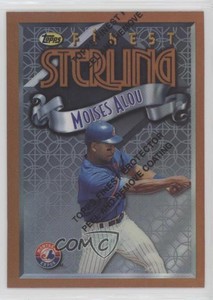 1996 Topps Finest Refractor Moises Alou #250