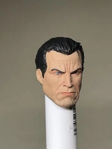 1/12 Handmade Painted Uncle Punisher Head Carved Fit 6'' Action Figure - Picture 1 of 4