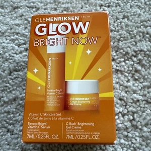 Ole Henriksen Glow Bright Now ~ Mini Travel Size Duo Set Vitamin c Serum C-rush - Picture 1 of 1