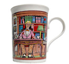 Royal Cuthbertson Staffordshire Eng Fine Bone China Vtg Mug Tea Butler Library
