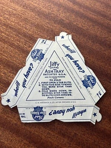 Cenicero Publicitario Plegable Cinta Azul Pabst Años 50 De Colección PBR RARO NOS - Imagen 1 de 9