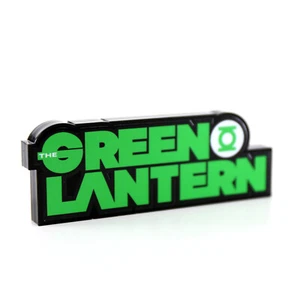 Green Lantern Self Standing 3D Logo Sign - Picture 1 of 3