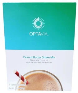 PEANUT BUTTER SHAKE Mix Optavia 7 Packets Fueling Weight Loss Diet Protein 03/26 - Picture 1 of 6