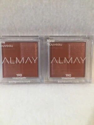 Lot Of 2 ALMAY Eyeshadow Quad #190 Unapologetic Full Size 0.12 oz - Image 1 of 2