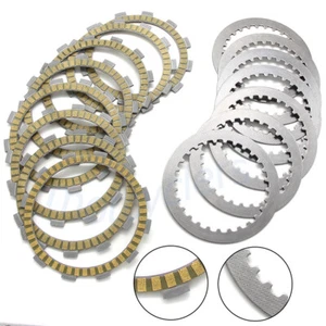 Clutch Friction Plates Kit For Suzuki GSX600 Katana GSX750F GSF650 Bandit 650 - Picture 1 of 7