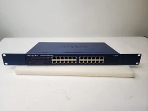 NETGEAR JGS524 ProSafe 24-Port Rack-Mountable Ethernet Switch - Blue (JGS524AU) - Picture 1 of 2