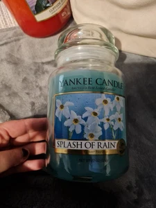 Yankee Candle Splash Of Rain large jar 623g rare - Picture 1 of 4