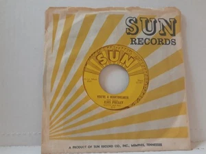 Original Elvis Presley "You're A Heartbreaker/Milkcow Blues Boogie" 45 On Sun. - Bild 1 von 6