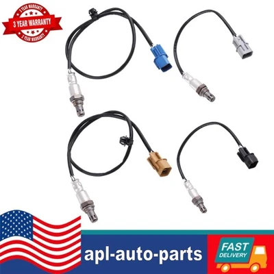 Juego de 4 sensores de oxígeno aguas arriba + abajo para Kia Sedona 2011 2012 3,5 L V6 392103CAA0 Foto 1 de 4