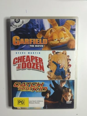 Garfield the Movie, Cheaper By The Dozen, Catch That Kid GC Region 4 Free Post - image 1 of 4