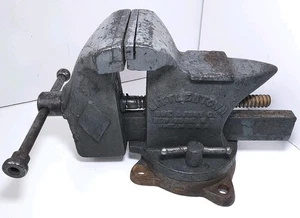 Littlestown Vise 450 – Vintage Cast Iron Bench Vise USA Made - Picture 1 of 13