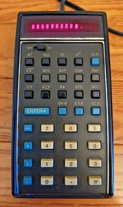 Vintage Hewlett Packard HP-35 Scientific Calculator AC adapter Turns On - Picture 1 of 8