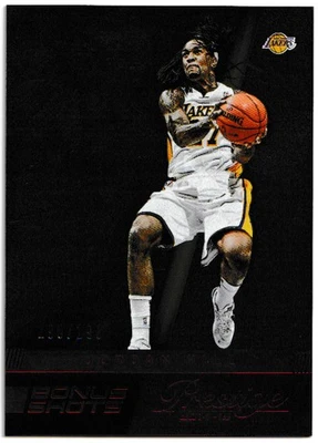 2014-15 Panini Prestige Jordan Hill #5 Bonus Shots Red /199 Los Angeles Lakers - image 1 of 2