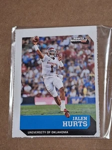 2019 Jalen Hurts Sports Illustrated for Kis NFL Rookie Card RC #881 EAGLES - Bild 1 von 3