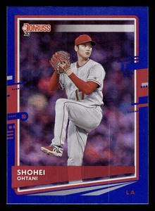 2020 DONRUSS VARIATIONS HOLO BLUE #94 SHOHEI OHTANI NM - Picture 1 of 2