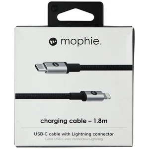 Mophie Rapide Charge Usb-C À 8-Pin Câble (6FT) - Noir - Photo 1 sur 1
