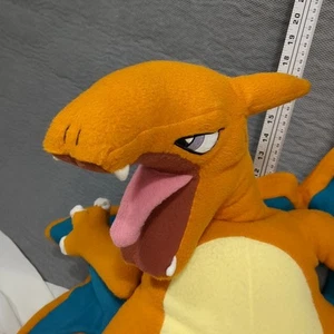 rare FINE Charizard Plush JUMBO 22" TALL 48" LONG VTG 1996 Nintendo Pokemon Toy - Picture 1 of 24