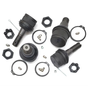Heavy Duty Upper & Lower 4 Ball Joint Kit for Ford F250 F350 Super Duty 80 - 97 - Picture 1 of 6