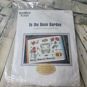 Kit de punto de cruz contado en el jardín de rosas 20-199 Stitch World - Imagen 1 de 3