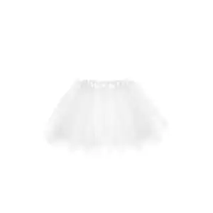 White Kids Party Tutu 30x22cm - Picture 1 of 1