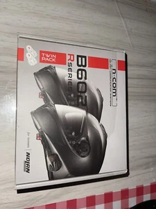 Pair Intercom Nolan N-Com B602 R Bluetooth Kit TWIN PACK for 2 helmets black - Picture 1 of 5