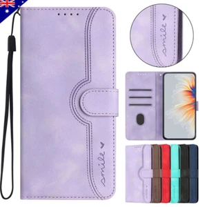 For Motorola G14 G34 G54 G84 E14 Edge 50 Leather Magnet Wallet Case Flip Cover - Picture 1 of 67