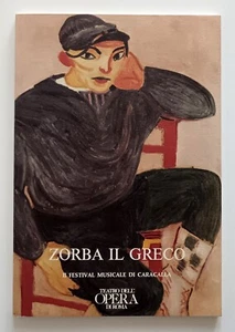 Zorba der Grieche von M. Theodorakis mit R. Paganini Caracalla Rom 1992 Programm - Bild 1 von 4