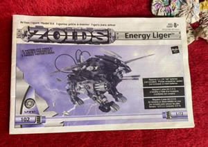 Zoids Energy Liger Booklet - Bild 1 von 2