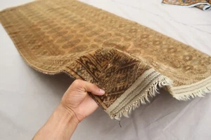Antique Runner Rug 2'6x6'3 ft, Afghan Handmade Tribal Rug, Narrow Runner Rug 3x6 - Picture 1 of 13