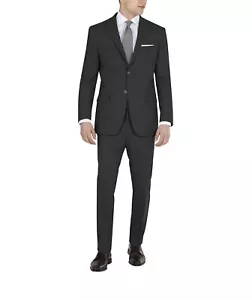 DKNY 288655 Men's High Performance Suit Separates, PANTS Black Solid, 32W x32L - Picture 1 of 1