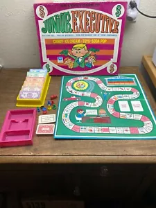 Vintage 1969 JUNIOR EXECUTIVE boardgame ~ missing a couple plastic pieces ?? - Picture 1 of 11