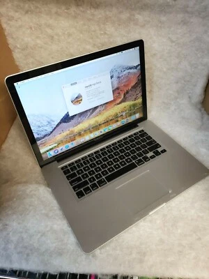 Apple MacBook Pro A1286 15" intel Core i7-2.0 Ghz 8GB /500 SSD High Sierra  - Image 1 of 4