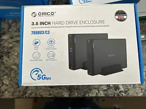 ORICO 3.5'' Hard Drive Enclosure USB 3.0 Vertical External HDD Docking Station - Picture 1 of 1