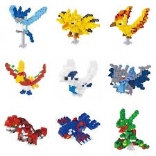 Pokemon Nanoblock Building Block DIY Toy Lugia Groudon Rayquaza ho-oh