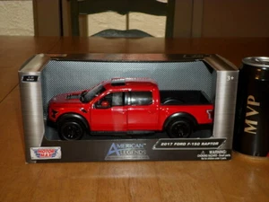 2017 FORD F-150 RAPTOR TRUCK, [MOTOR MAX BRAND], DIE CAST FACTORY TOY, 1:27 - Picture 1 of 10