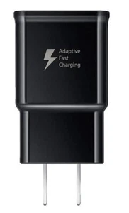 New Original Samsung Adaptive Fast Charger Wall Adapter Plug Black - Picture 1 of 3